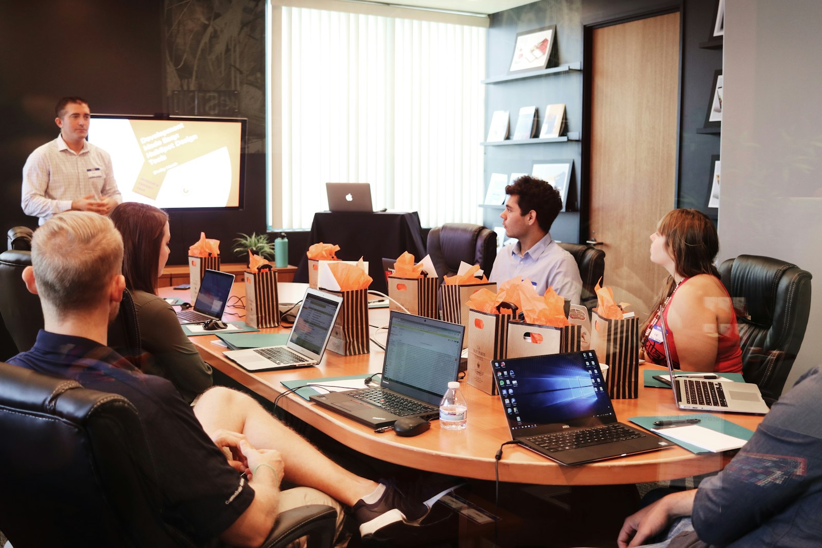 Operations team reviewing dashboards